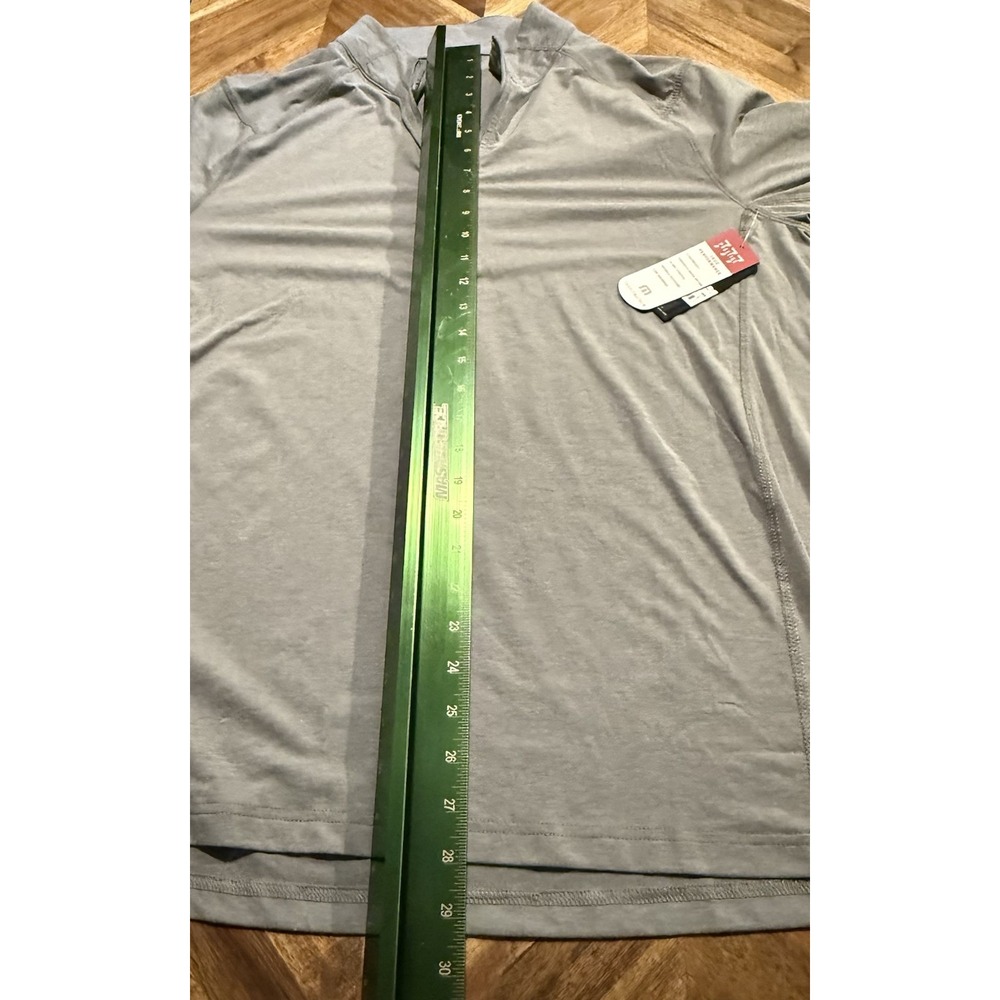 Travis Mathew‎ Shirt Yanks 777 Prestige Performance 1/2 Zip Golf Large New - Picture 5 of 7